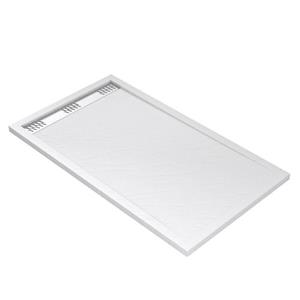 Aurlane Douchebak Pedra 80x140cm Wit