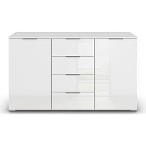 Rauch Kast Sideboard Kombikommode Schubladenkommode AGORDO mit Glasfront