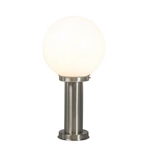 QAZQA Smart buitenlamp paal staal RVS 50 cm incl. Wifi A60 - Sfera