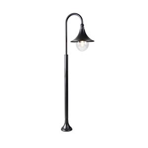 QAZQA Smart buiten lantaarn zwart 125 cm IP44 incl. LED - Daphne