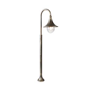QAZQA Smart buiten lantaarn antiek goud 125 cm IP44 incl. LED - Daphne