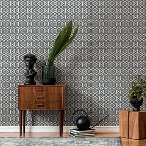 Livingwalls Behang Grafisch Motief Zwart En Wit - 53 Cm X 10,05 M - As-390624