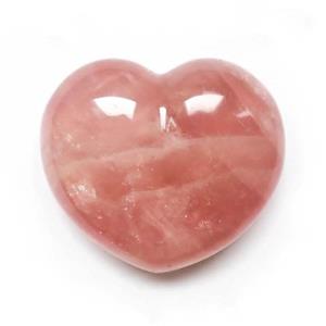 Urnwebshop Large Edel Gedenksteen, Trooststeen Hart Rozenkwarts, Asholte (0.01 liter)