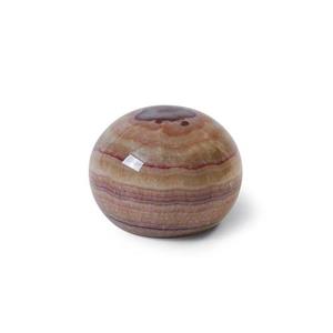 Urnwebshop Ronde Onyx Marmeren Urn Small (0.4 liter)
