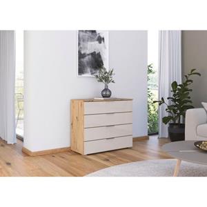Rauch Kast Sideboard Kommodenschrank Schubladenkommode AGORDO mit Glasfront