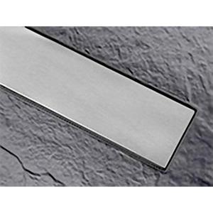 Xenz Soft douchebakafvoer Linear cover inox STLDC-52