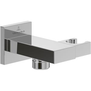 Villeroy & Boch Universal Showers Brausehalter mit Schlauchanschluss, TVC00046300061,