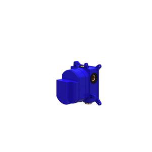 IVY Inbouwbox - voor inbouw thermostaat - 3-weg - omstel - donker blauw 6299003