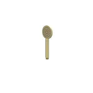 IVY Handdouche - rond - 9cm - satin spray - Geborsteld mat goud PVD 6900454