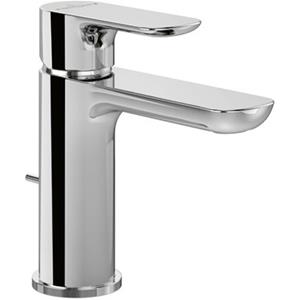 Villeroy & Boch O.novo Eengreeps wastafelkraan met trekstang-afvoergarnituur - chroom tvw10400300061