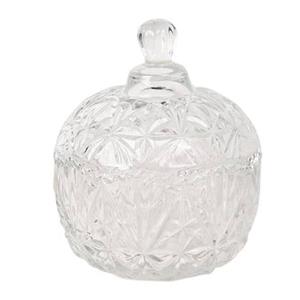 Clayre & Eef Glazen potje Ø 10x13 cm Glas Rond Potje