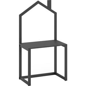 Schreibtisch Dallas 100 x 50 x 150,6 cm Kiefernholz Anthrazit