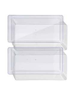HEMA Bakje Transparant S - 2 Stuks (transparant)
