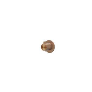 IVY TribeAfbouwdeel - voor Inbouwthermostaat - symmetry - rond rozet - RVS316 - geborsteld mat koper PVD 6201333