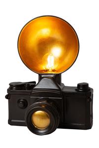 Lucide EXTRAVAGANZA CAMERA - Tafellamp - 1xE14 - Zwart