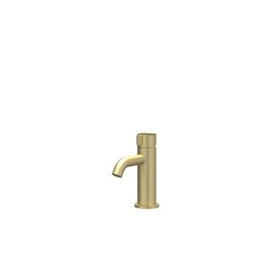 IVY Tribe Wastafelmengkraan - opbouw - laag - coldstart - RVS316 - geborsteld mat goud PVD 6100372