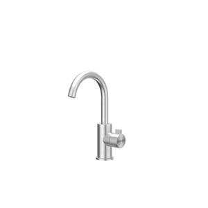 IVY Tribe Wastafelmengkraan - opbouw - draaibare uitloop - coldstart - RVS316 - geborsteld 6100271