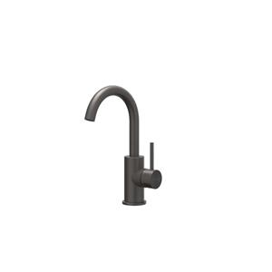 IVY Concord Wastafelmengkraan - opbouw - draaibare uitloop - coldstart - RVS316 - geborsteld carbon black PVD 6100264