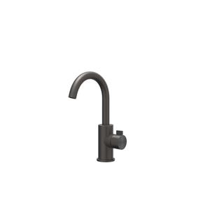 IVY Tribe Wastafelmengkraan - opbouw - draaibare uitloop - coldstart - RVS316 - geborsteld carbon black PVD 6100274
