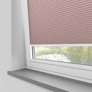Domus Perfect fit - Verduisterend plisségordijn Lexington roze