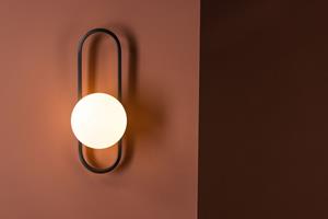 Nohr Wandlamp Kiosha - Zwart