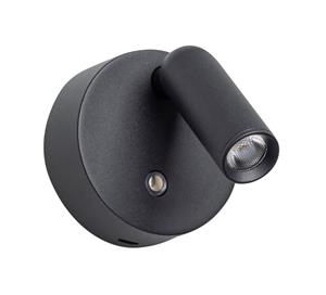 ETH Opbouwspot Wiflex zwart 05-WL1101-30