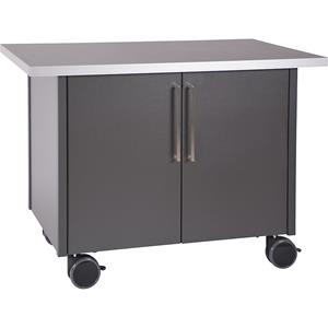 Service- en koffiestation, met 2 deuren, lengte 1250 mm, b x h = 740 x 900 mm