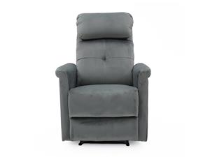 Mobistoxx Relaxfauteuil manueel LINCOLN grijs