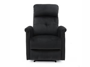 Mobistoxx Relaxfauteuil manueel LINCOLN zwart