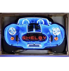 Fiftiesstore AC Cobra Shelby Autoneus Neon Verlichting XL - 152 x 86 cm