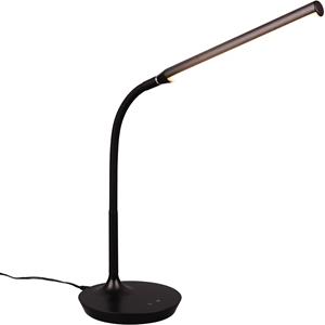 BES LED LED Bureaulamp - Tafelverlichting - Trion Root - 5W - Aanpasbare Kleur - Zwart - Kunststof