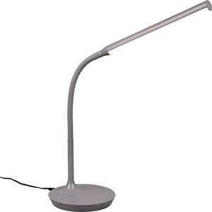 BES LED LED Bureaulamp - Tafelverlichting - Trion Root - 5W - Aanpasbare Kleur - Grijs - Kunststof