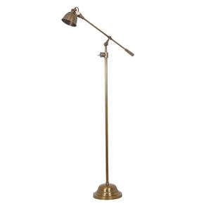Nostaluce Vloerlamp Archer messing