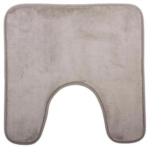 5five Wc Badkamerkleedje/badmat Tapijt - Taupe - 48x48cm
