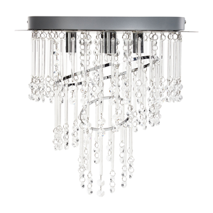 BELIANI Kroonluchter zilver ⌀ 35 cm ESMELLE