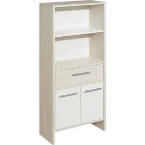 Saphir Halfhoge kast Quickset 350 Badkamermeubel 62 cm breed, 2 deuren, 1 lade, 2 vakken (1 stuk)