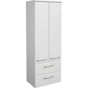 Saphir Halfhoge kast Quickset Breedte 50 cm, hoogte 136 cm, glasplateaus, deurdemper