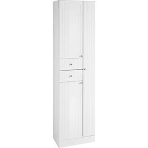Saphir Hoge kast Quickset 955 Badkamermeubel, 50 cm breed, 3 deuren, 2 laden