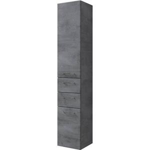 Saphir Hoge kast Quickset 945 Badkamermeubel, 35 cm breed, 2 deuren, 2 laden