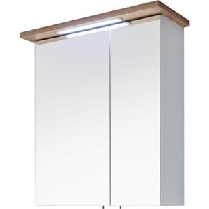Saphir Spiegelkast Quickset 923/947 Breedte 60 cm, 2-deurs, verzonken ledverlichting, stekkerdoos