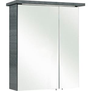 Saphir Spiegelkast Quickset 328 Breedte 60 cm, 2-deurs, verzonken ledverlichting, stekkerdoos