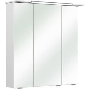 Saphir Spiegelkast Quickset 376 Badkamermeubel, 3 spiegeldeuren, 6 legplanken, 67 cm breed