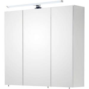 Saphir Spiegelkast Quickset 360 Breedte 75 cm, 3-deurs, ledverlichting, schakelaar-/stekkerdoos