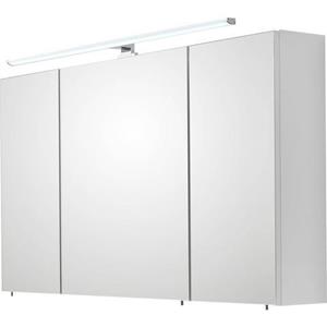 Saphir Spiegelkast Quickset 360 Breedte 110 cm, 3-deurs, ledverlichting, schakelaar-/stekkerdoos