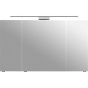 Saphir Spiegelkast 6005 Sprint badkamermeubel, 3 spiegeldeuren, 6 legplanken, 120 cm breed