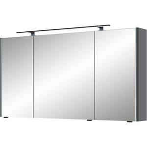 Saphir Spiegelkast Serie 7045 Badezimmer-Spiegelschrank inkl. LED-Beleuchtung, 3 Türen