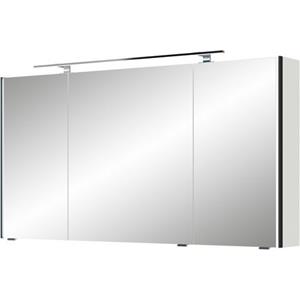 Saphir Spiegelkast Serie 7045 Badezimmer-Spiegelschrank inkl. LED-Beleuchtung, 3 Türen
