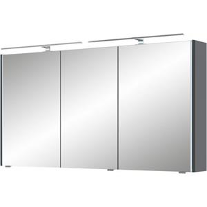 Saphir Spiegelkast Serie 7045 Badezimmer-Spiegelschrank inkl. LED-Beleuchtung, 3 Türen
