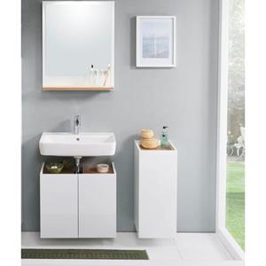 Saphir Badkamerserie Quickset 947 3-teilig, Waschbeckenunterschrank mit Spiegel (3-delig)