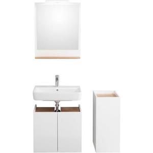 Saphir Badkamerserie Quickset 947 3-teilig, Waschbeckenunterschrank mit Spiegel (4-delig)